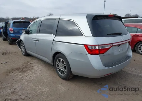 2012 Honda Odyssey Ex z USA, uszkodzony, nr VIN 5FNRL5H42CB102439